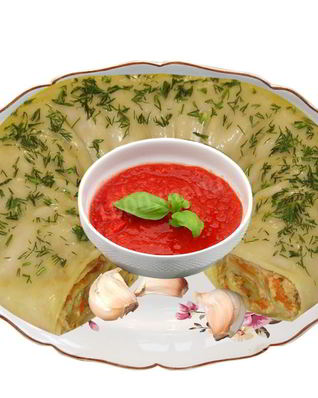 Ханум с курицей и овощами