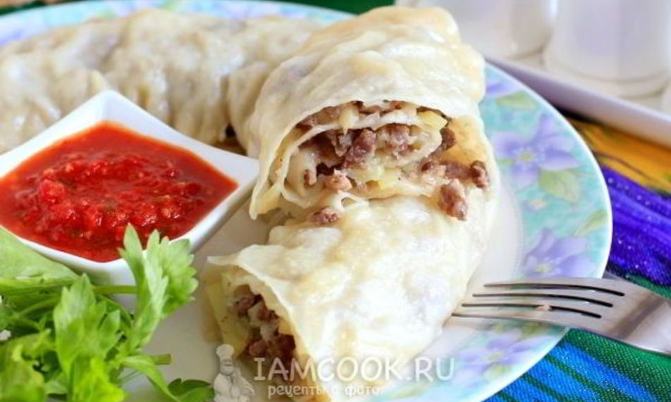 Рецепт ханума с мясом и картошкой