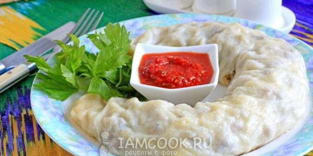 ханум с мясом и картошкой