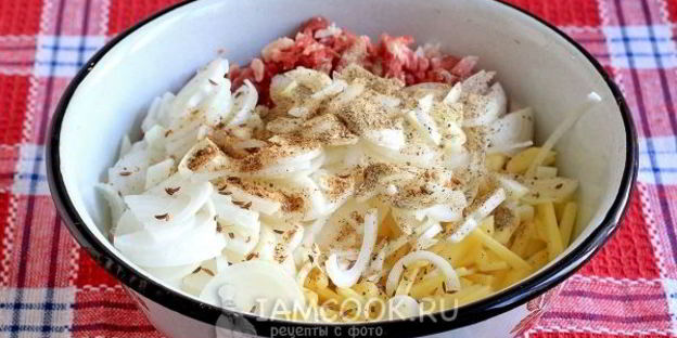 ханум с мясом и картошкой