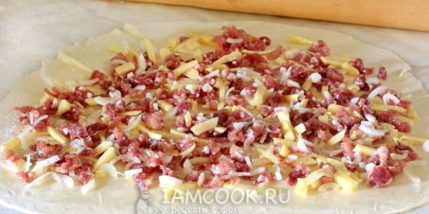 ханум с мясом и картошкой