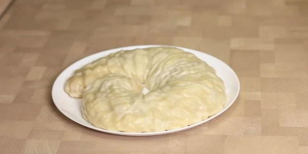 ханума с фаршем и картошкой