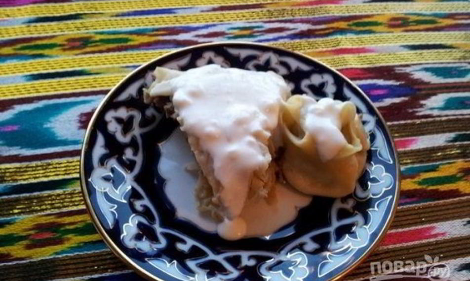 Рецепт ханумы с мясом в пароварке