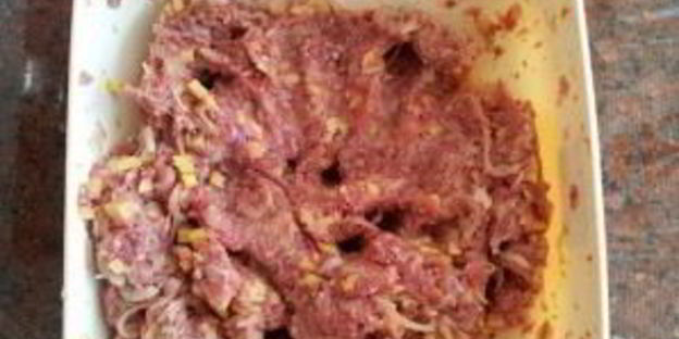 ханума с мясом в пароварке