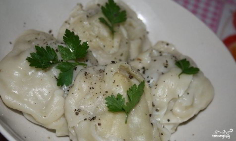 Рецепт мантов из свинины