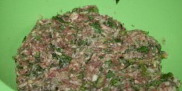 манты из свинины