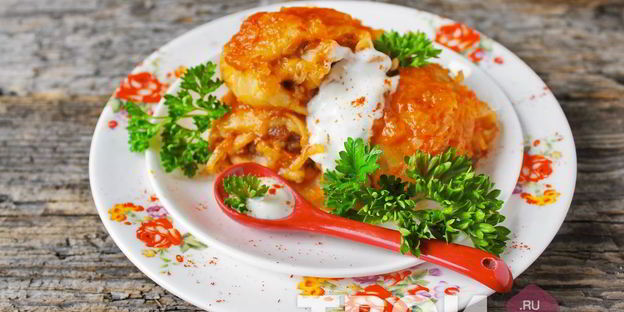 манты ленивые