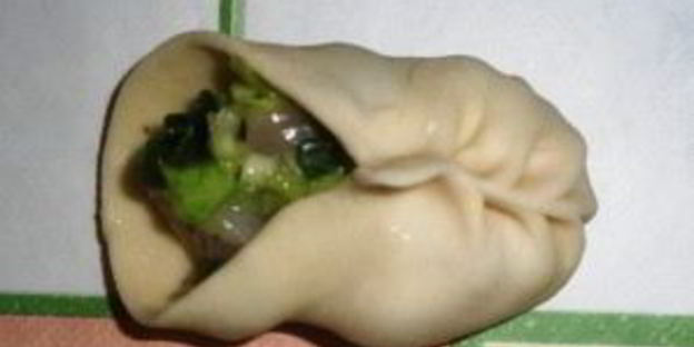 манты пак-чой