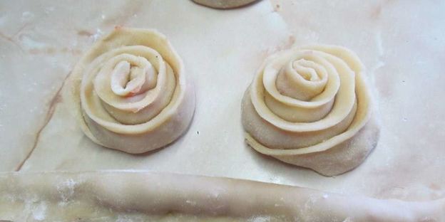 манты розочка