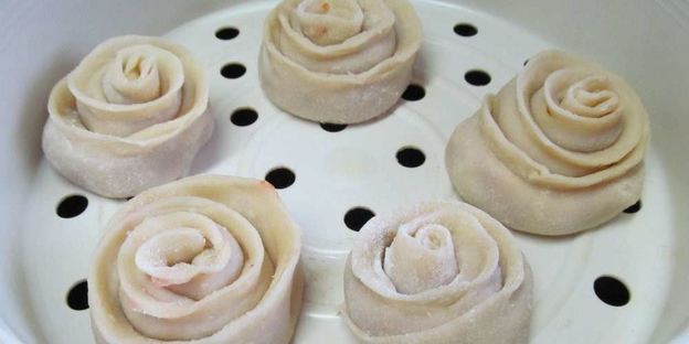 манты розочка