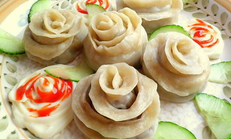 Рецепт мантов-розочек