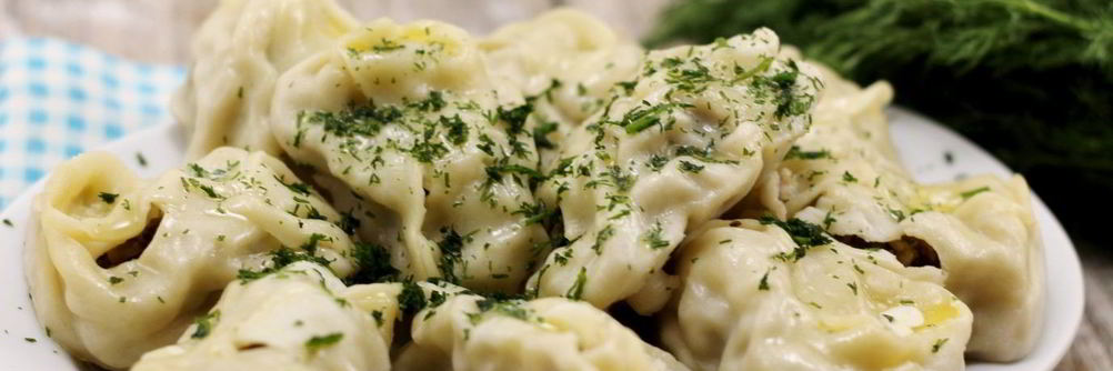 Манты с бараниной