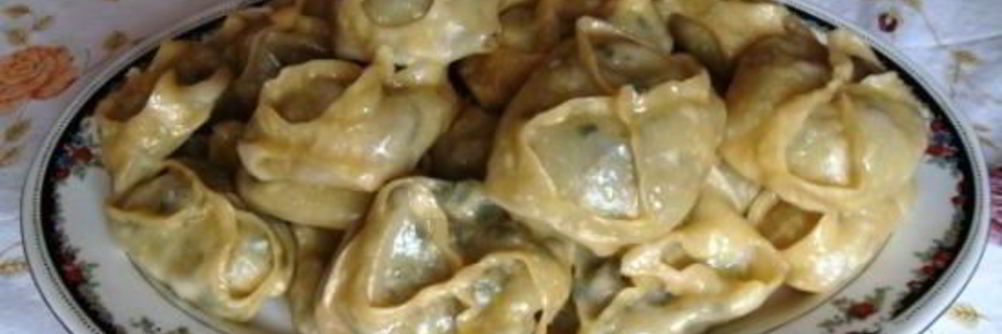 Манты с джусаем