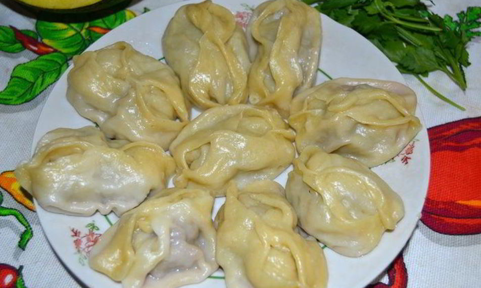 Рецепт мантов с говядиной и тыквой