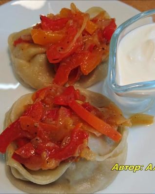 Манты с говядиной