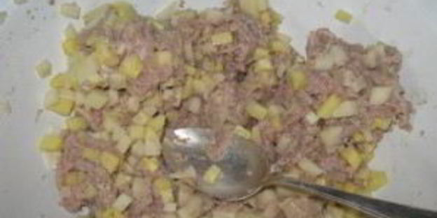 манты с грибами и картошкой