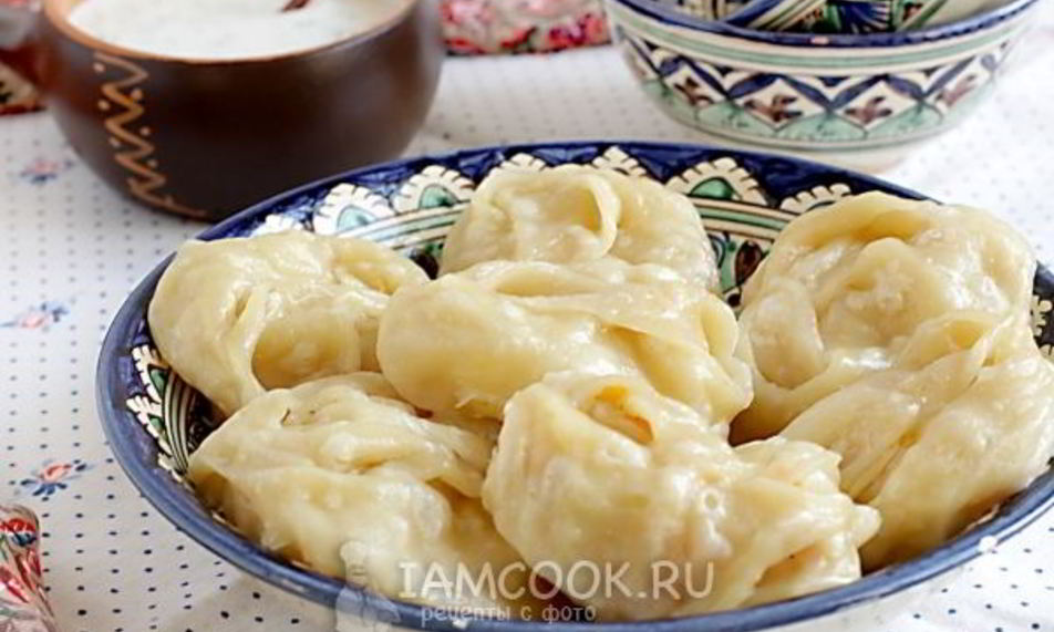 Рецепт мантов с капустой и картофелем