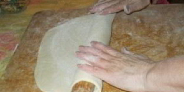 манты с картошкой и мясом