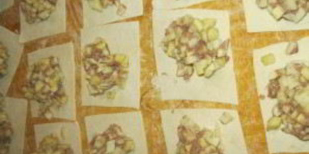 манты с картошкой и мясом