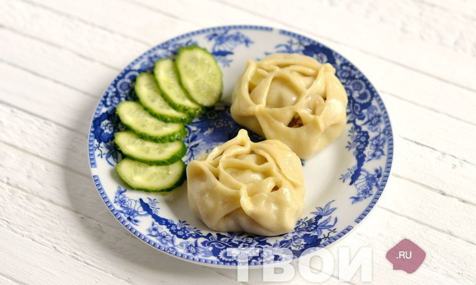 Рецепт мантов с картошкой