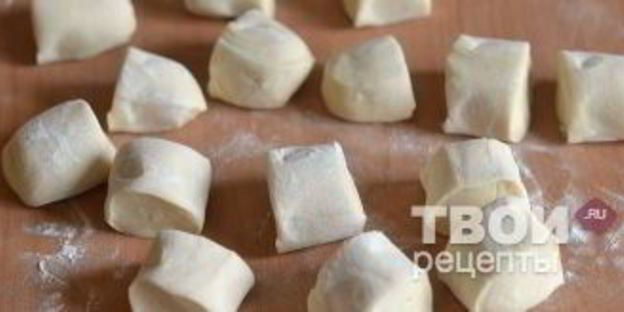 манты с картошкой