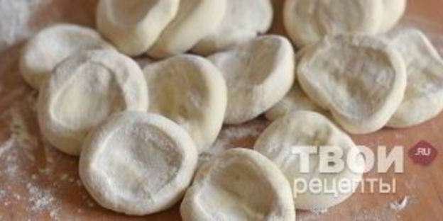 манты с картошкой