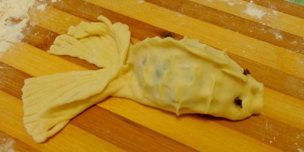 манты с лососем золотые рыбки