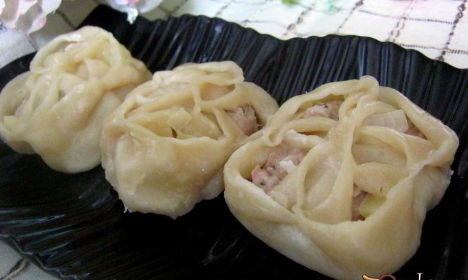 Рецепт мантов с мясом и картофелем