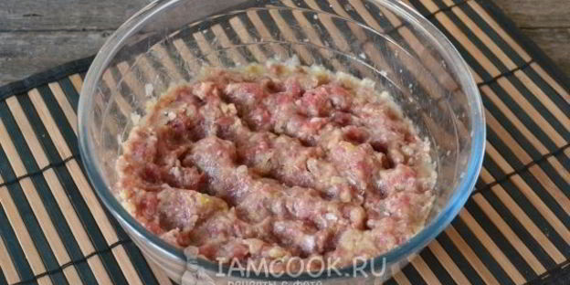 манты с мясом и картошкой