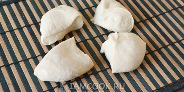 манты с мясом и картошкой