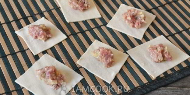 манты с мясом и картошкой