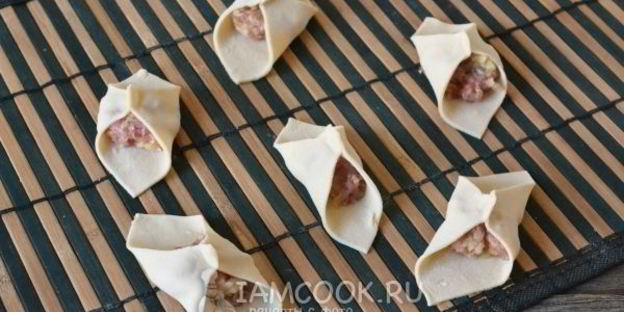 манты с мясом и картошкой