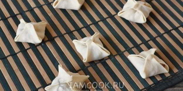 манты с мясом и картошкой