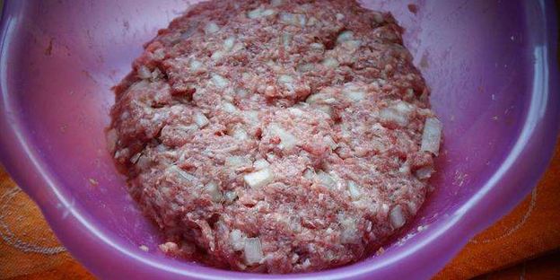 манты с мясом и с тыквой