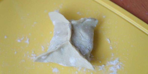 манты с мясом и с тыквой