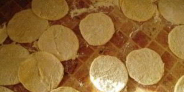 манты с рыбой