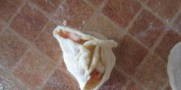 манты с рыбой