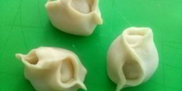 манты с тыквой и мясом в мультиварке