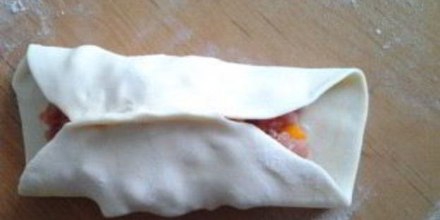 манты с тыквой и мясом