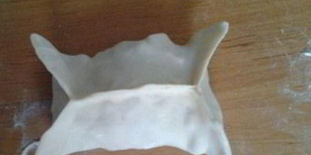 манты с тыквой и мясом