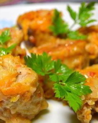 Манты в сковороде