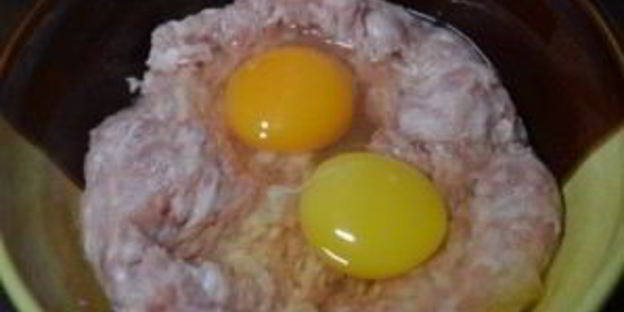 манты в сковороде