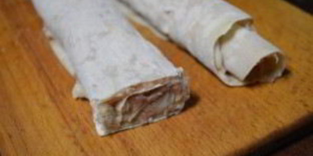 манты в сковороде