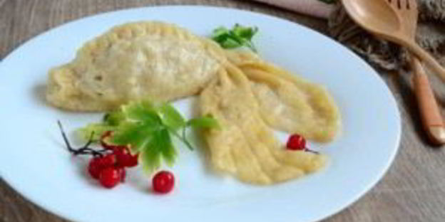 манты в виде рыбок