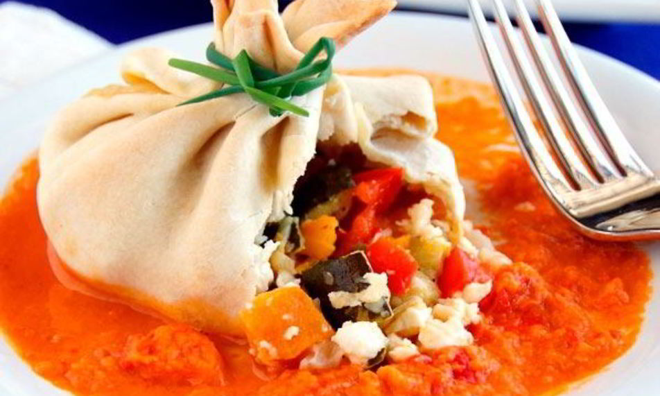 Рецепт овощных мантов