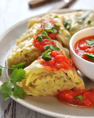 Паровой рулет с картофелем Ханум