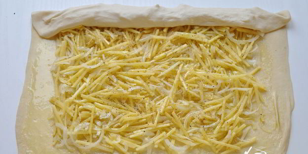 паровой рулет с картофелем ханум