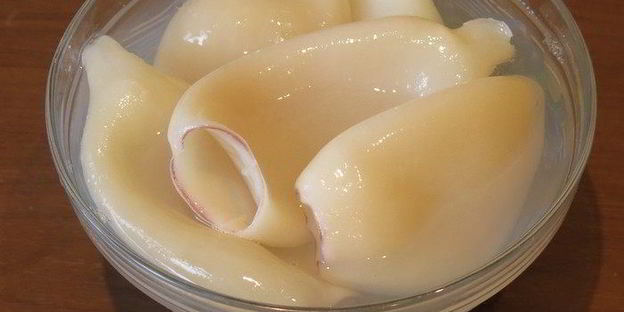 постные манты рыбки с кальмарами