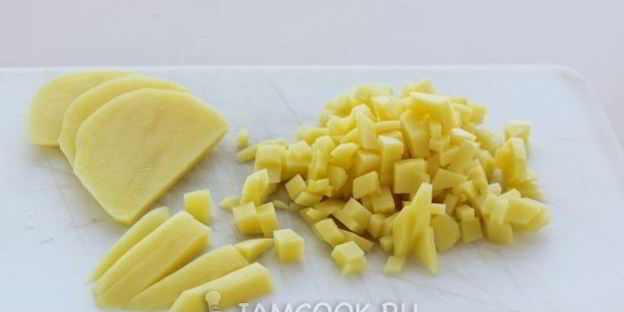 постные манты с картошкой