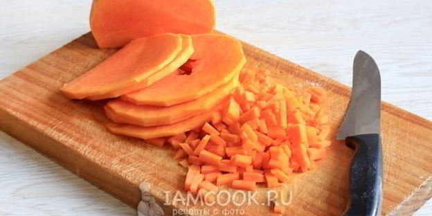 постные манты с тыквой